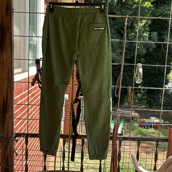 NWT RGSTR Olive Green Elastic Drawstring Waist Jogger Pants Khaki Joggers M - Picture 7 of 16